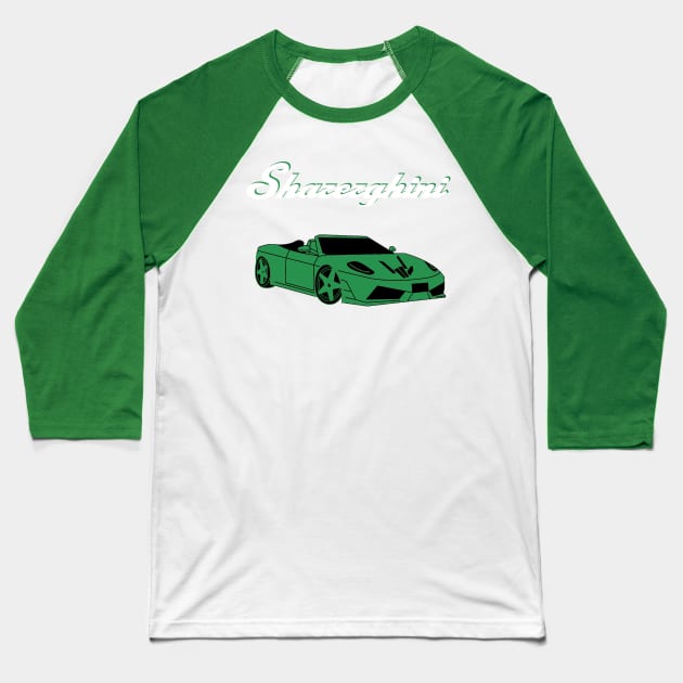 sharerghini cabriolet Baseball T-Shirt by NewMerch